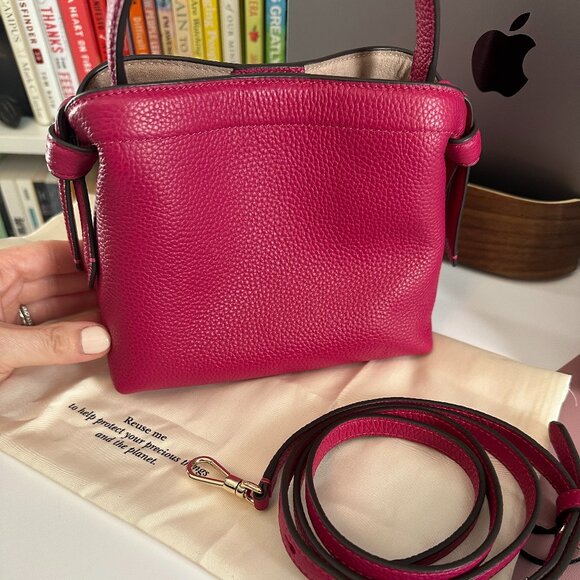 Kate Spade, Knott Pebbled Leather Mini Crossbody - Picture 3 of 5